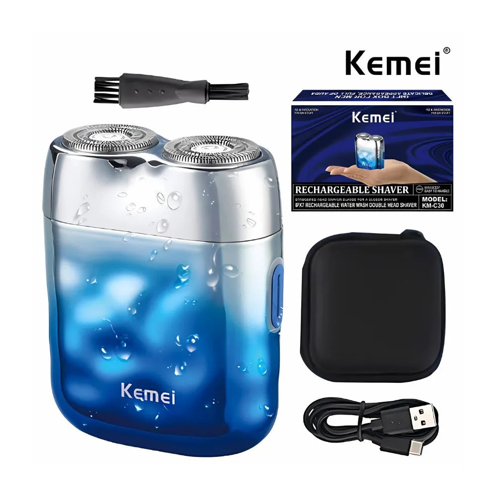 MINI AFEITADORA PORTÁTIL KEMEI T02