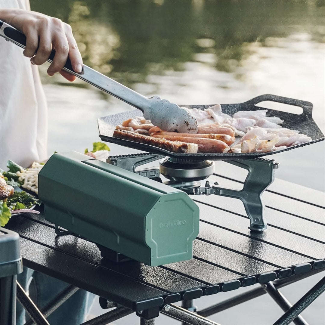 MINI ESTUFA PLEGABLE DE GAS 17,700 BTU CON 5,200 W